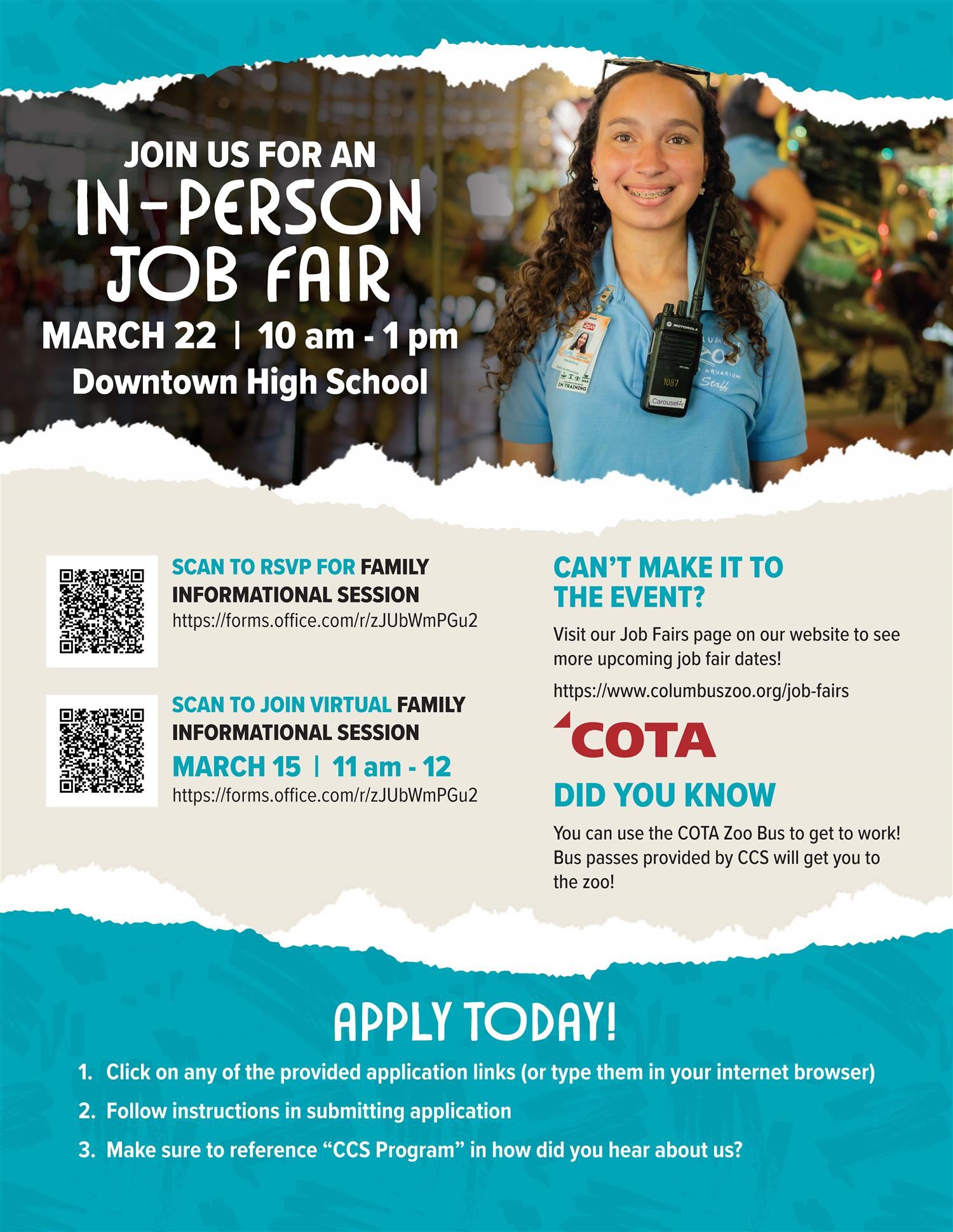 job fair poster